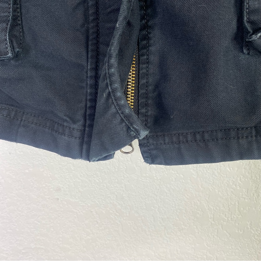 Gap Black Zip Front Utility Cargo Jacket - image 5